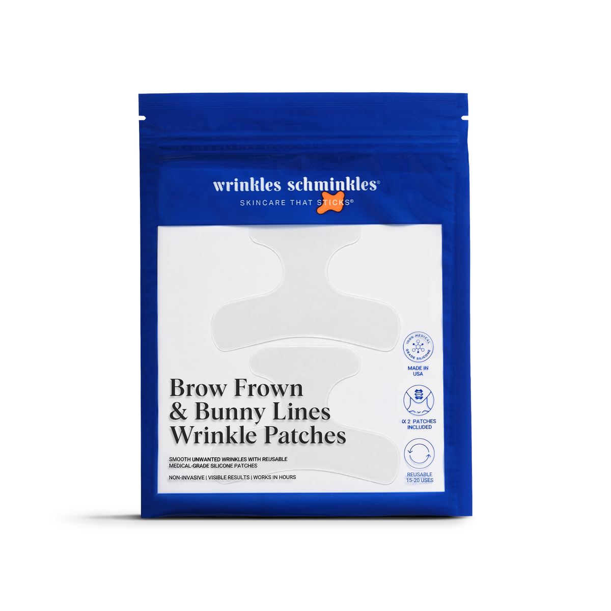 Brow Frown & Bunny Lines Wrinkle Patches