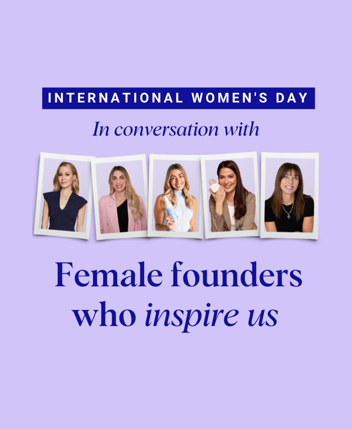 Wrinkles Schminkles blog banner featuring five female founders on investing in yourself