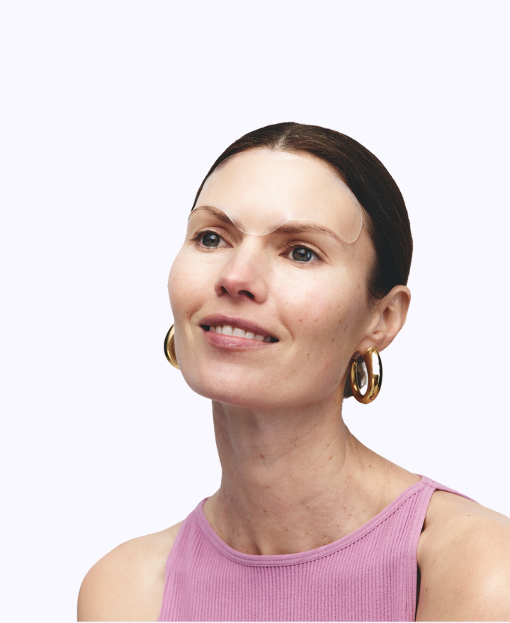 Wrinkles Schminkles blog banner on the cost per wear of smoothing fine lines with patches