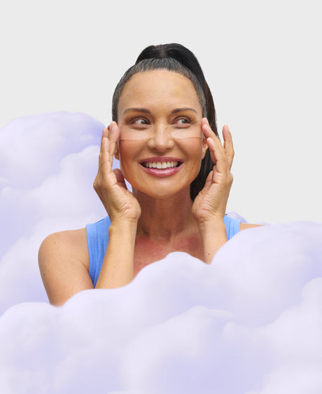 Wrinkles Schminkles blog banner on eye patches for dark circles and puffiness