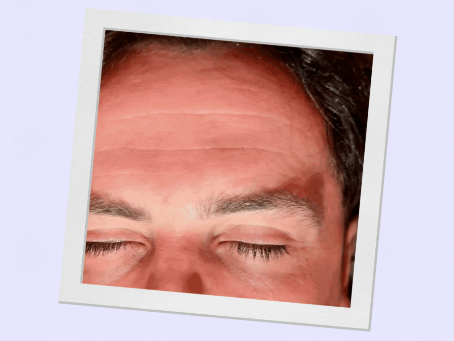 Wrinkles Schminkles blog banner on adding wrinkle patches to a men's grooming routine