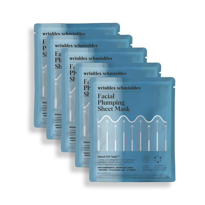 Facial Plumping Sheet Mask - 5 Pack