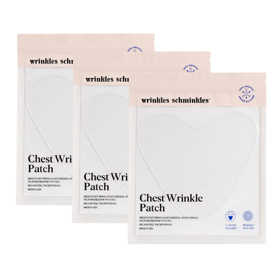 Chest Wrinkle Patch Smooth Chest, Cleavage and Decolletage Wrinkles