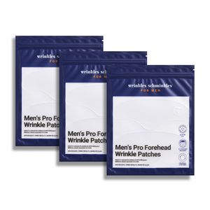 Men's Pro forehead wrinkle patches, 3 pack