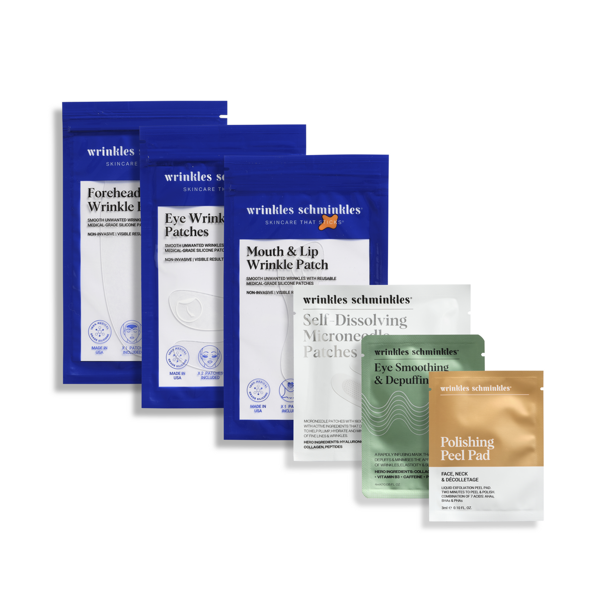 Wrinkles Schminkles Sample The Range Bundle packaging