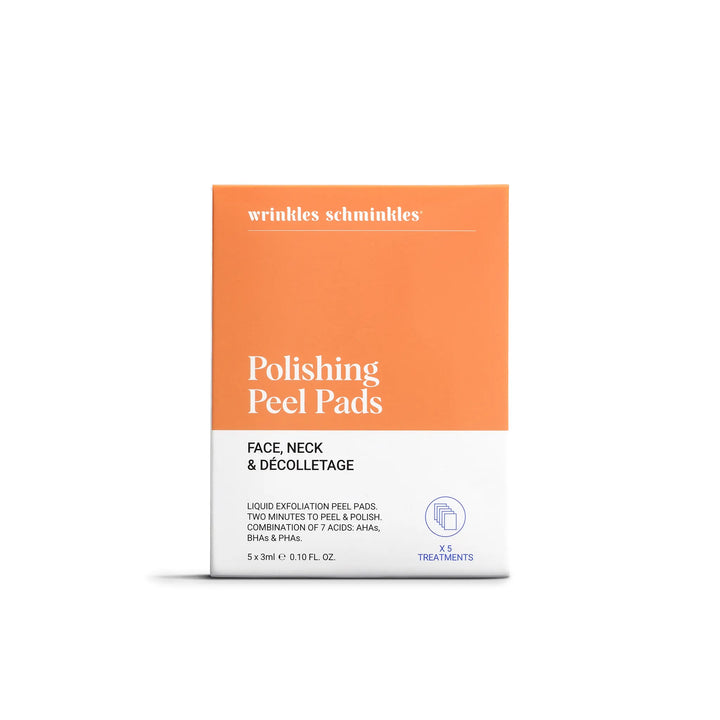 Face, Neck & Décolletage Peel Pads - Set of 5 Towelettes