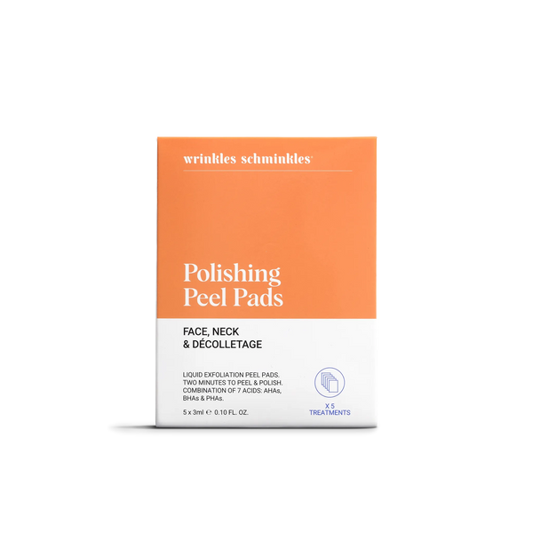 Face, Neck & Décolletage Peel Pads – Set of 5 Towelettes