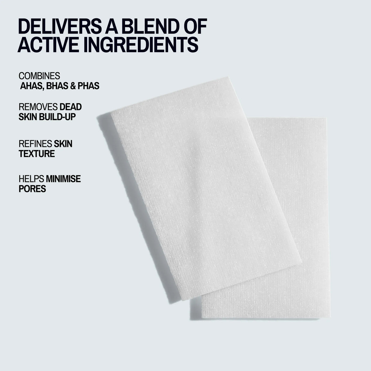 Face, Neck & Décolletage Peel Pads – Set of 5 Towelettes