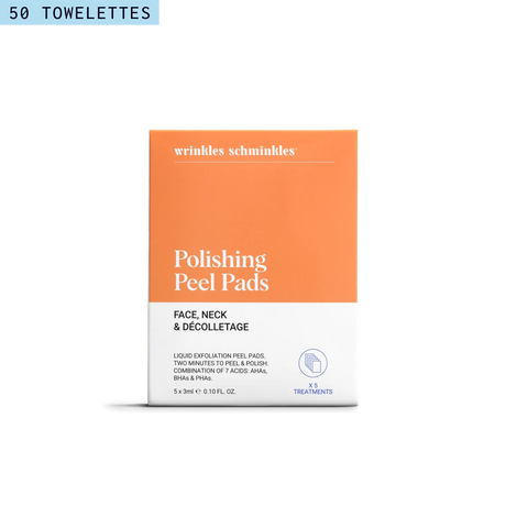 Face, Neck & Décolletage Peel Pads – Set of 5 Towelettes