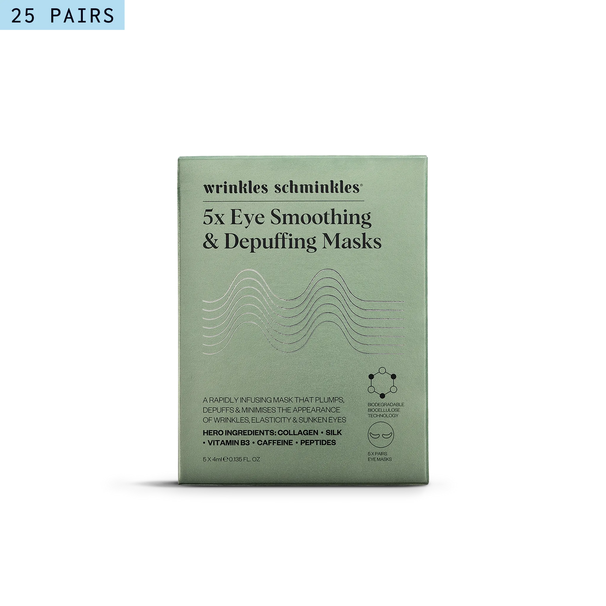 Eye Smoothing & Depuffing Mask - 5 Pairs